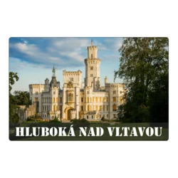 Magnet za hladilnik Grad Hluboká nad Vltavou