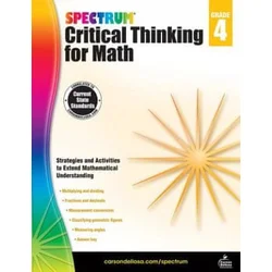 Spectrum Critical Thinking for Math, Grade 4