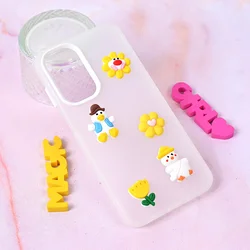 Maska za Samsung A55 Cute, Bela