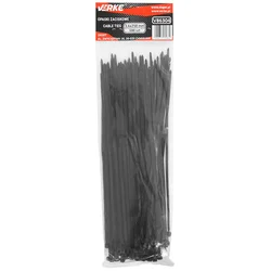 Vezice za kable 3,6x250mm črne 100kos 66450