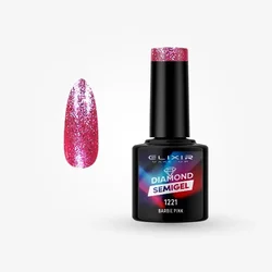 Elixir Gel lak za nokte Laser Diamond 1221, Barbie Pink, 8ml