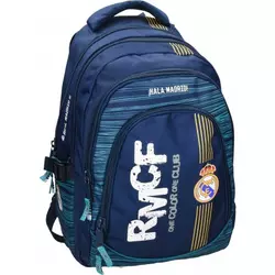 REAL MADRID ranac ERGONOMIC 2019 (Plavi/Sivi) - 530040 Školski ranac, Plava/Siva