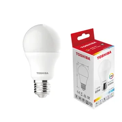LED E-27 8.5W A60 6500K TOSHIBA