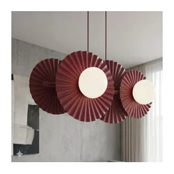 Luster na sajli UMBRA 4xG9/8W/230V crvena