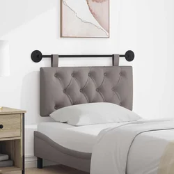 vidaXL Visoki naslon za glavo Taupe 100 x 55 x 7 cm blago