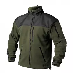 Helikon-Tex Classic Army ojačana jakna iz flisa, olivno-črna 300g/m2