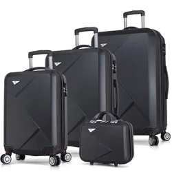 MyValice Set kofera 1369, 4 dela, Crni