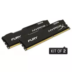 Memorija PC-21300, 8GB, KINGSTON HyperX Fury HX426C15FBK2/8 DDR4 2666Mhz, 2x4GB