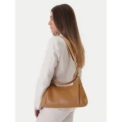 Tommy Hilfiger Ročna torba Th Essential Shoulder Bag AW0AW18373 Rjava
