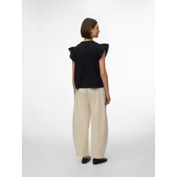 Vero Moda Bluza Line 10347292 Črna Regular Fit