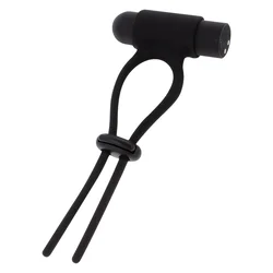 Hidden Desire Extreme Vibrating & Adjustable C-Ring Black