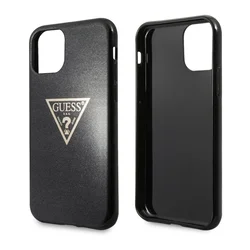 Maska za iPhone 11 Pro crna Guess Faceplate Frost