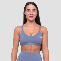 GymBeam Sportski grudnjak Essence String Denim Blue