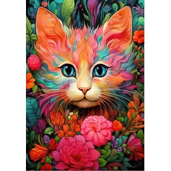 BlueBird - Puzzle Kitty & Bloom - 1 000 kosov