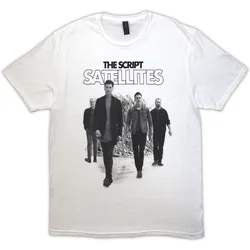 The Script Satellites Photo White M Majica