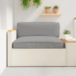 Jastuk Siva 120 x 80 x 12 cm Oxford tkanina