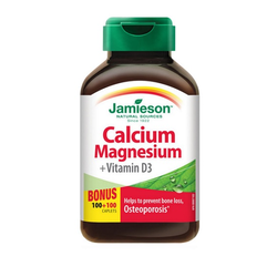 JAMIESON Kalcij, Magnezij in Vitamin D3, tablete