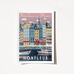 Wallity Poster Bienvenue En France-1956, 50x70 cm