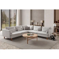 ATELIER DEL SOFA Ugaona garnitura Flexy L Cream
