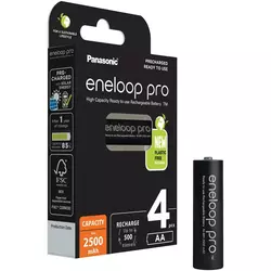 PANASONIC Eneloop Pro AA/4B - BK-3HCDE/4BE Punjiva baterija