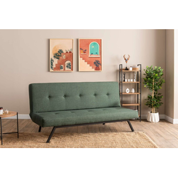 Atelier del Sofa Trosed na razvlačenje Zola, 180x64x78cm, Zeleni