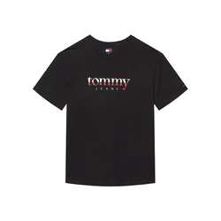 Tommy Jeans Majica DM0DM21978 Črna Regular Fit