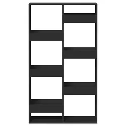 Sobna pregrada crna 100 x 33 x 175 cm od konstruiranog drva