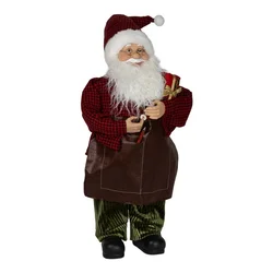 Figura Deda Mraz H91cm Poliester 139134