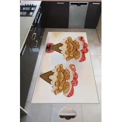 Conceptum Hypnose Tepih Hmnt583, Pravougaoni, 80 x 200 cm, Šareni