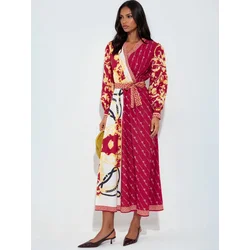 MSN Collection Obleka Maxi mešane barve