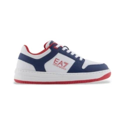 EA7 unisex za otroke. 7Y000011_AF11988 Slasher Minime K Superge bele barve (38), Bela, Ravna stran, Čipke, Priložnostno, Špor