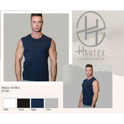 Hantex Muška potkošulja bez rukava, Teget