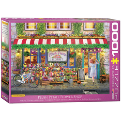 Eurographics - Puzzle Plush Petals Florist - 1 000 kosov