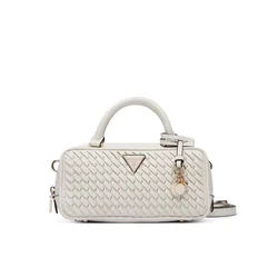 Guess Ročna torba Kora Mini HWWG97 48760 Kremna