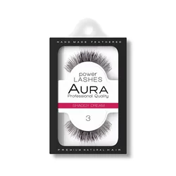 AURA Veštačke trepavice POWER LASHES 03 Shaggy Dream
