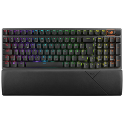 ASUS ROG Strix Scope II 96 Gaming tipkovnica - USB + RF Brezžična + Bluetooth, QWERTZ DE