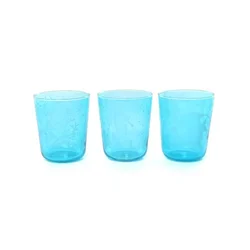 Mhome Set kozarec za vodo, sok Fish 315ml/6 kos/steklo