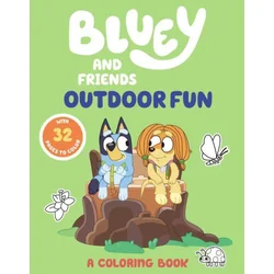 Bluey: Outdoor Fun: A Coloring Book