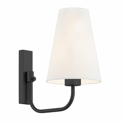 Argon 8376 - Zidna lampa SAFIANO 1xE27/15W/230V crna