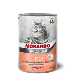 Morando Professional Cat Adult Komadići, Račići i Losos, 405g