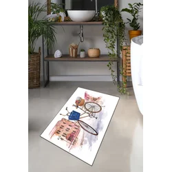 Lessentiel Maison Prostirka za kupatilo 70x120cm Šarena