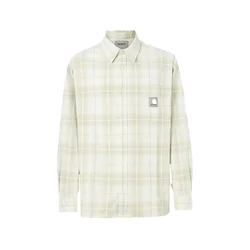 Carhartt WIP Srajca Wilber pesek/siva/bela