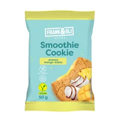 Frank&Oli cookies, ananas, mango i kokos, 50g