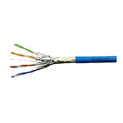FTP cable CAT 6A F/FTP - 500 Mhz, 4x2xAWG-23, LSOH plavi Schrack HSEKP423HA