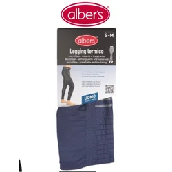 Albers Muške helanke Legging Termico, Teget