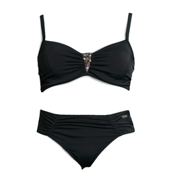 LASCANA Bikini, črna