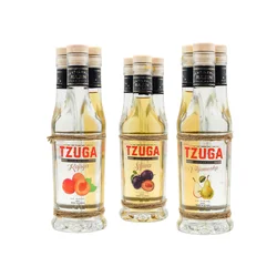 Tzuga Rakija 3u1, Šljiva, Vilijamovka, Kajsija, 3x100ml