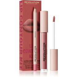 Makeup Revolution Lip Contour Kit set za ustnice odtenek Brunch