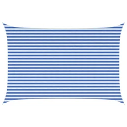 Jedrilica za sunčevu sjenu Plava i bijela 3 x 4,5 m HDPE