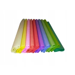 Krep papir 50cm x 200cm MIX Pastel